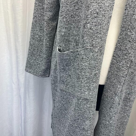 Clara Sun Woo Long Line Open Cardigan Duster Size MED Ladies Designer - Picture 3 of 6